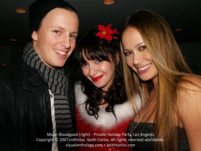 Moon Bloodgood - Holiday Party, Los Angeles